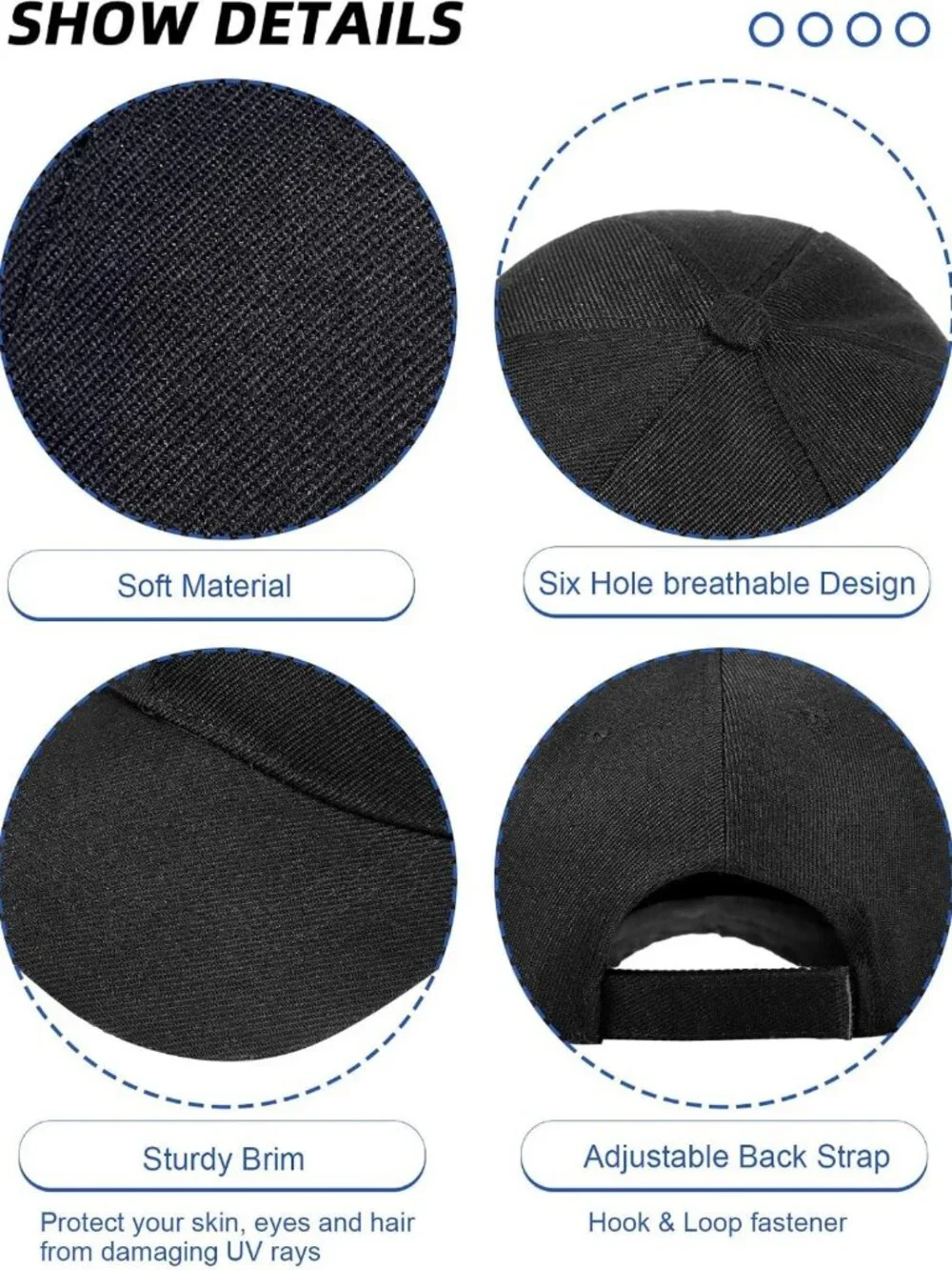 Adjustable 24-Pack Baseball Caps for Men & Women - Stylish Sun Protection